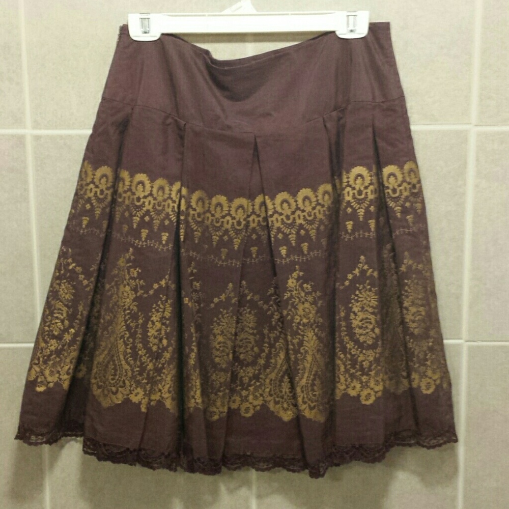 Odille for Anthropologie Skirt - 8P - Picture 4 of 8